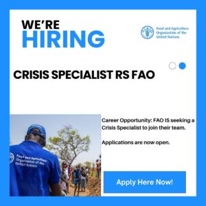 Crisis Specialist RS FAO (1)
