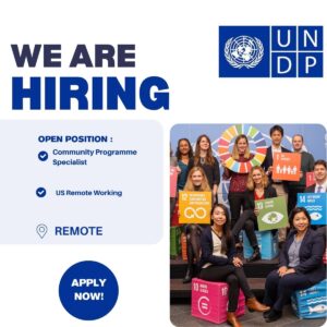 Remote Community Programme Specialist Job (US-Based)
