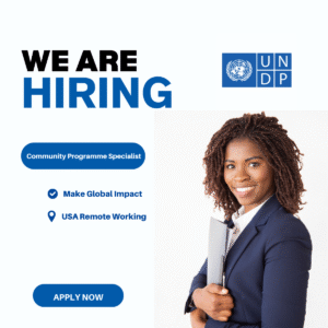 Remote Community Programme Specialist Job (US-Based)