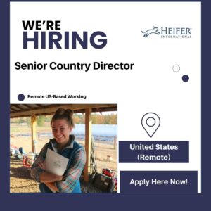 Senior Country Director, Heifer USA (HUSA)