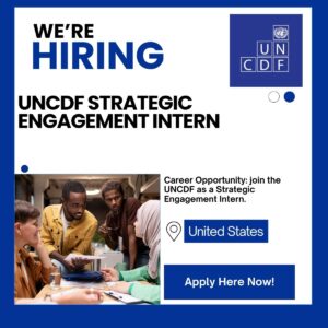 UNCDF Strategic Engagement Intern
