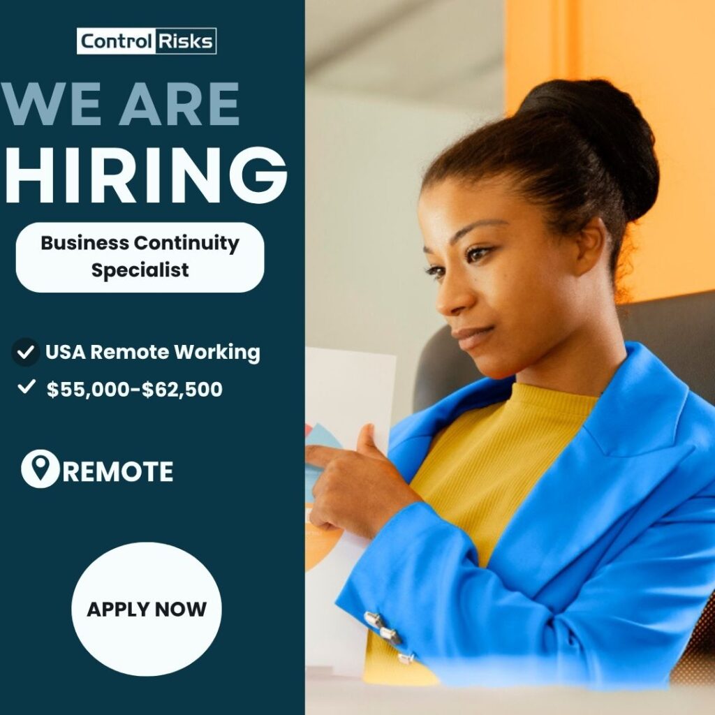 Business Continuity Specialist