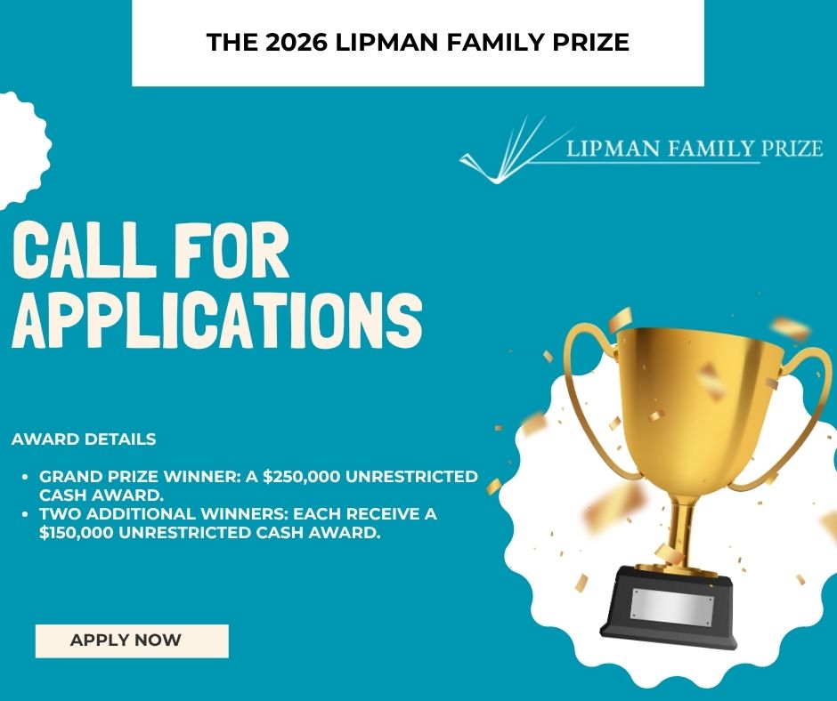 The 2026 Lipman Family Prize
