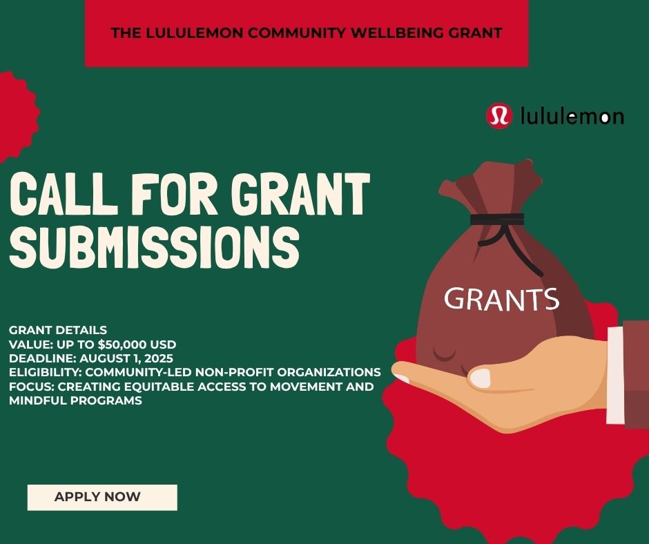 The lululemon Community Wellbeing Grant