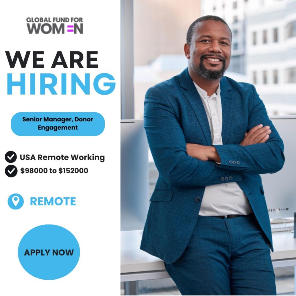 Remote Senior Manager, Donor Engagement