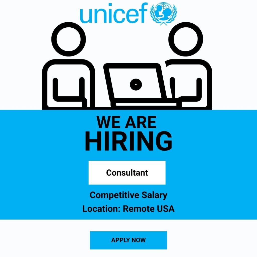 UNICEF remote Consultant