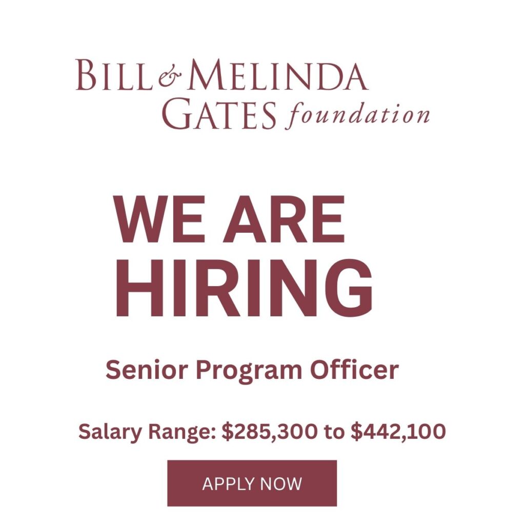 Remote Senior Program Officer