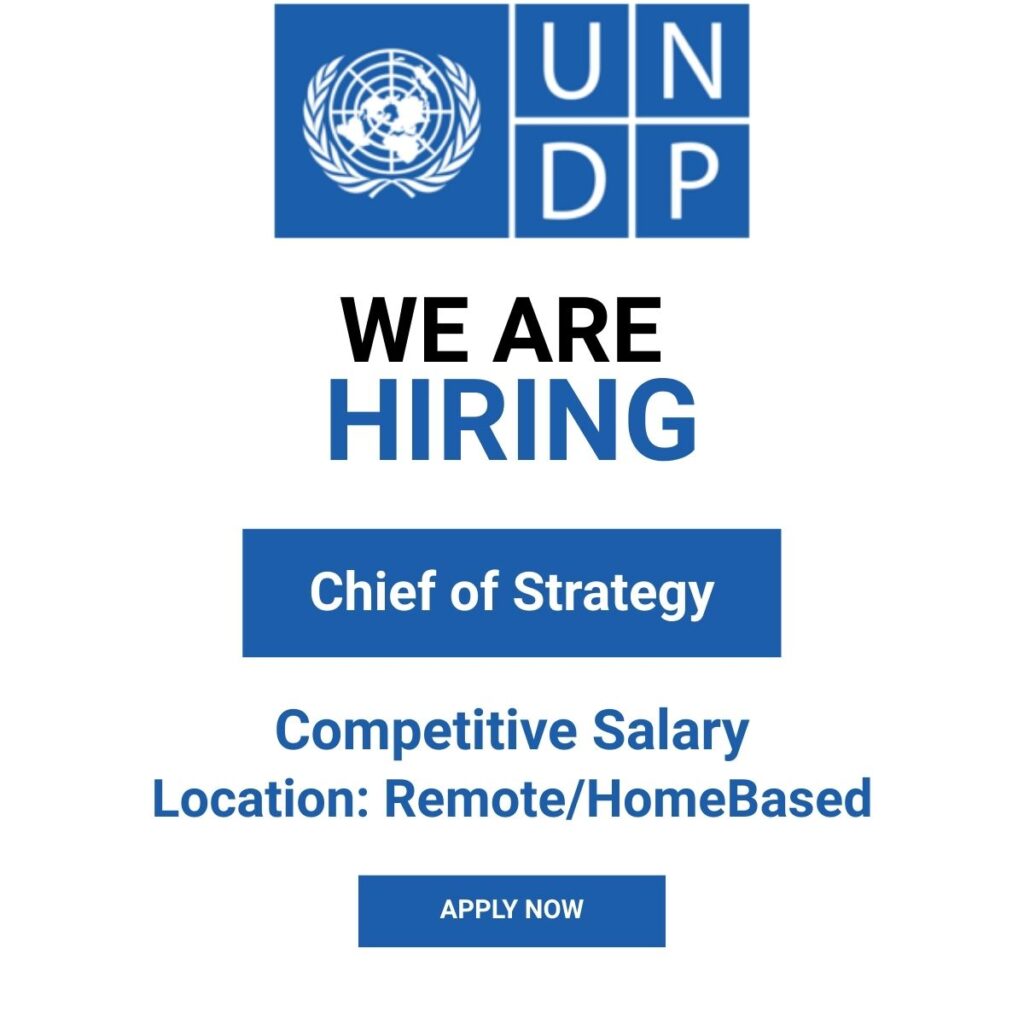 Chief of Strategy TISFD