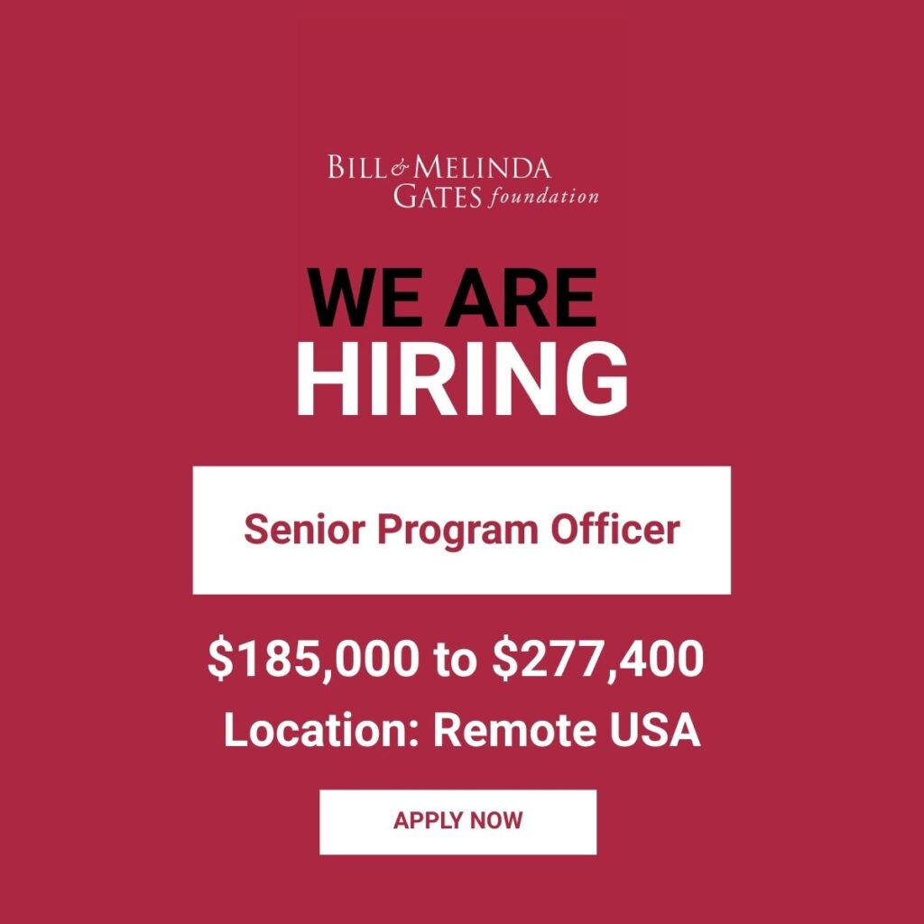 Senior Program Officer 